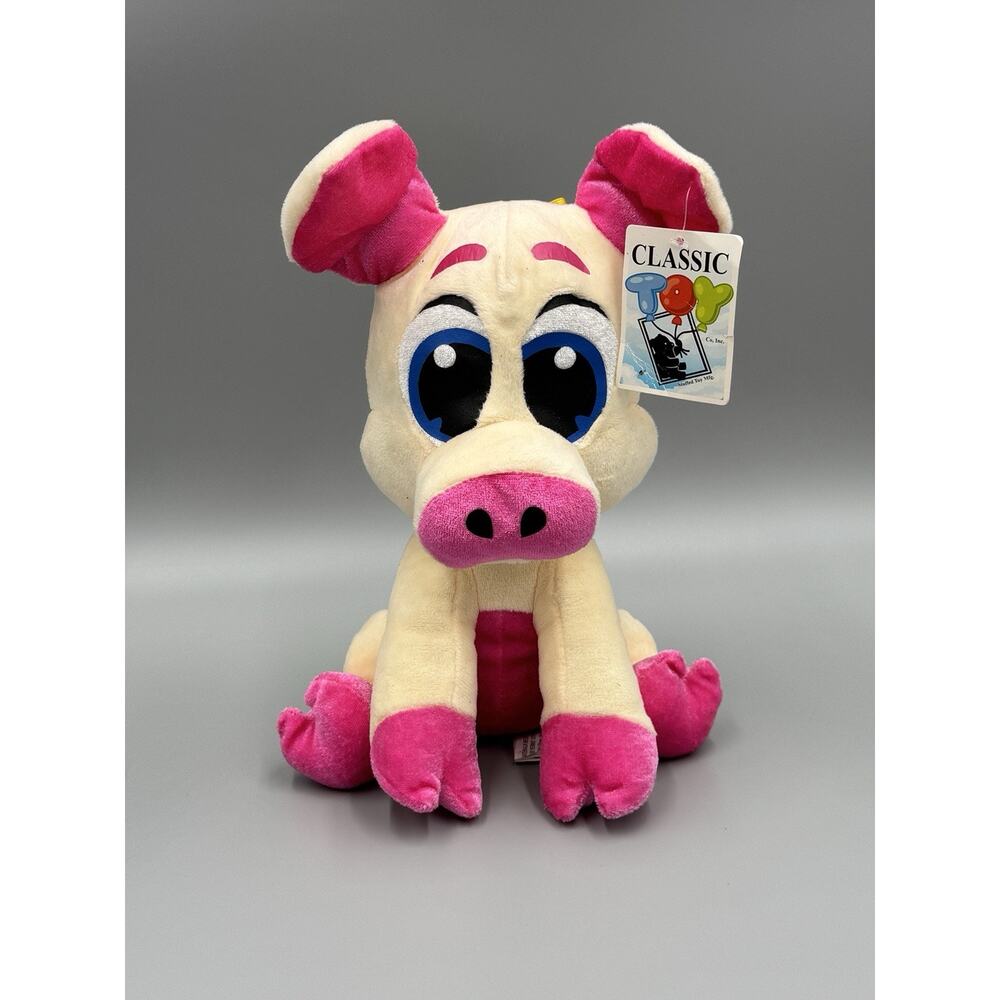 Classic Toy Co Pig Plush Adorable 9 Inch Stuffed Animal